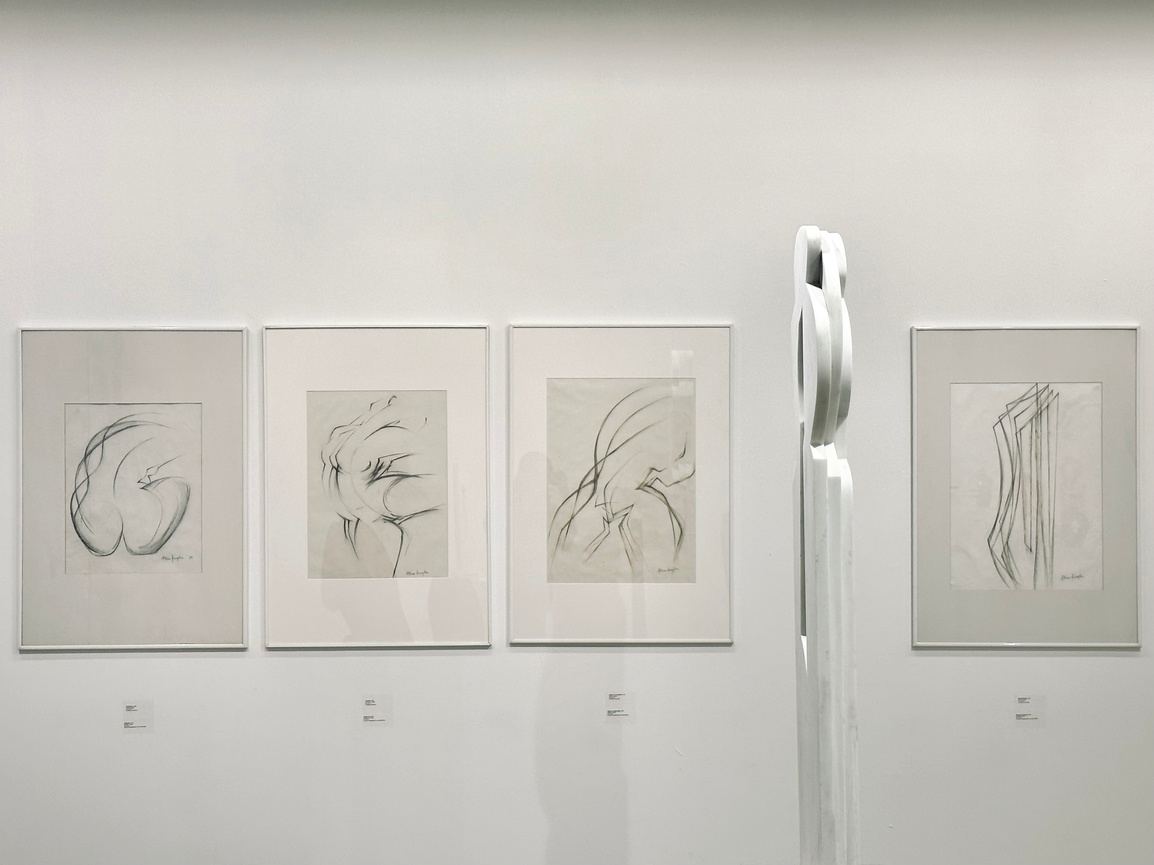 Studies and sculpture by Athena Politopoulou-Kargsten, Deree, 2023